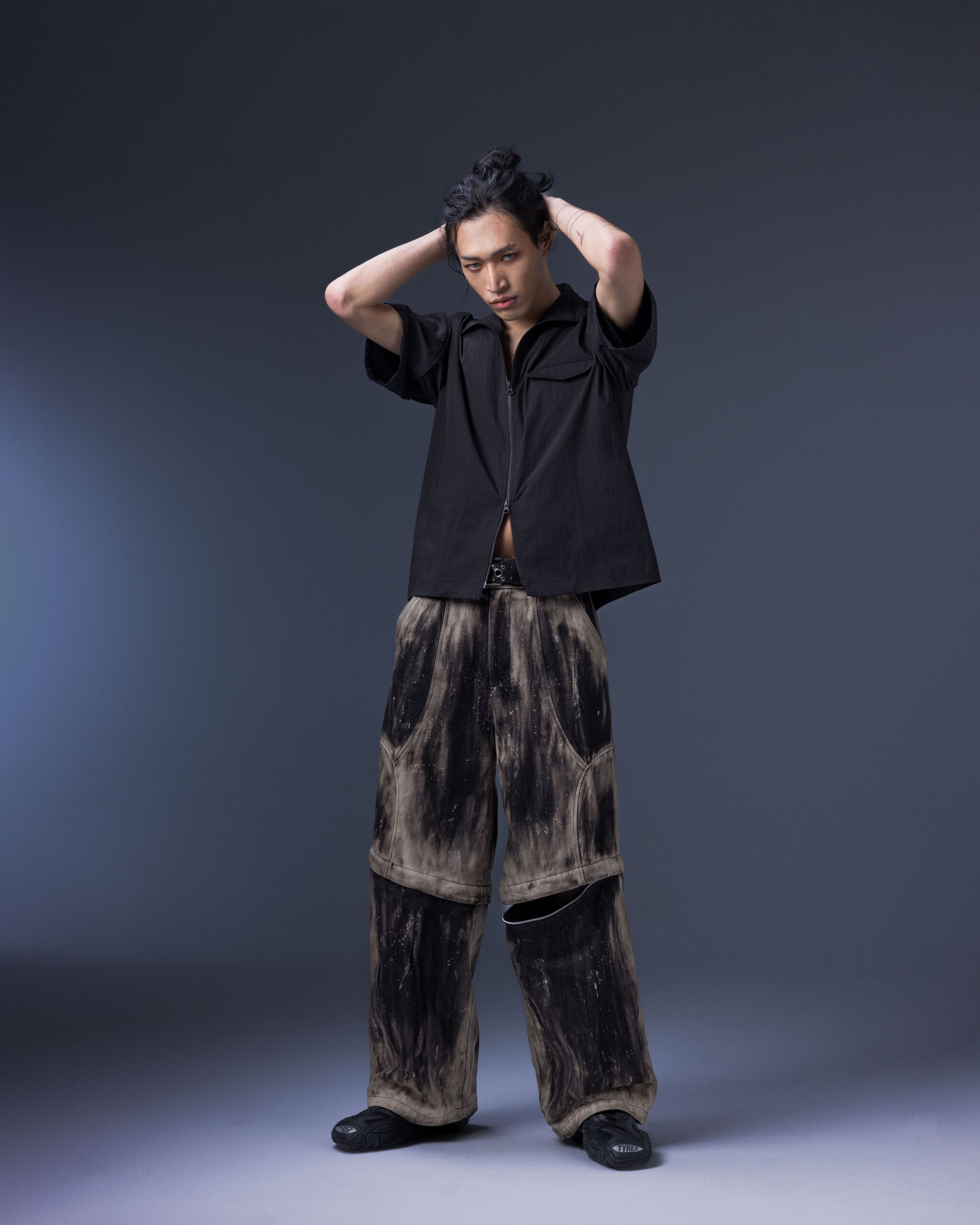 Biomimetic – Appendicular Structure Straight Pants(hand made)