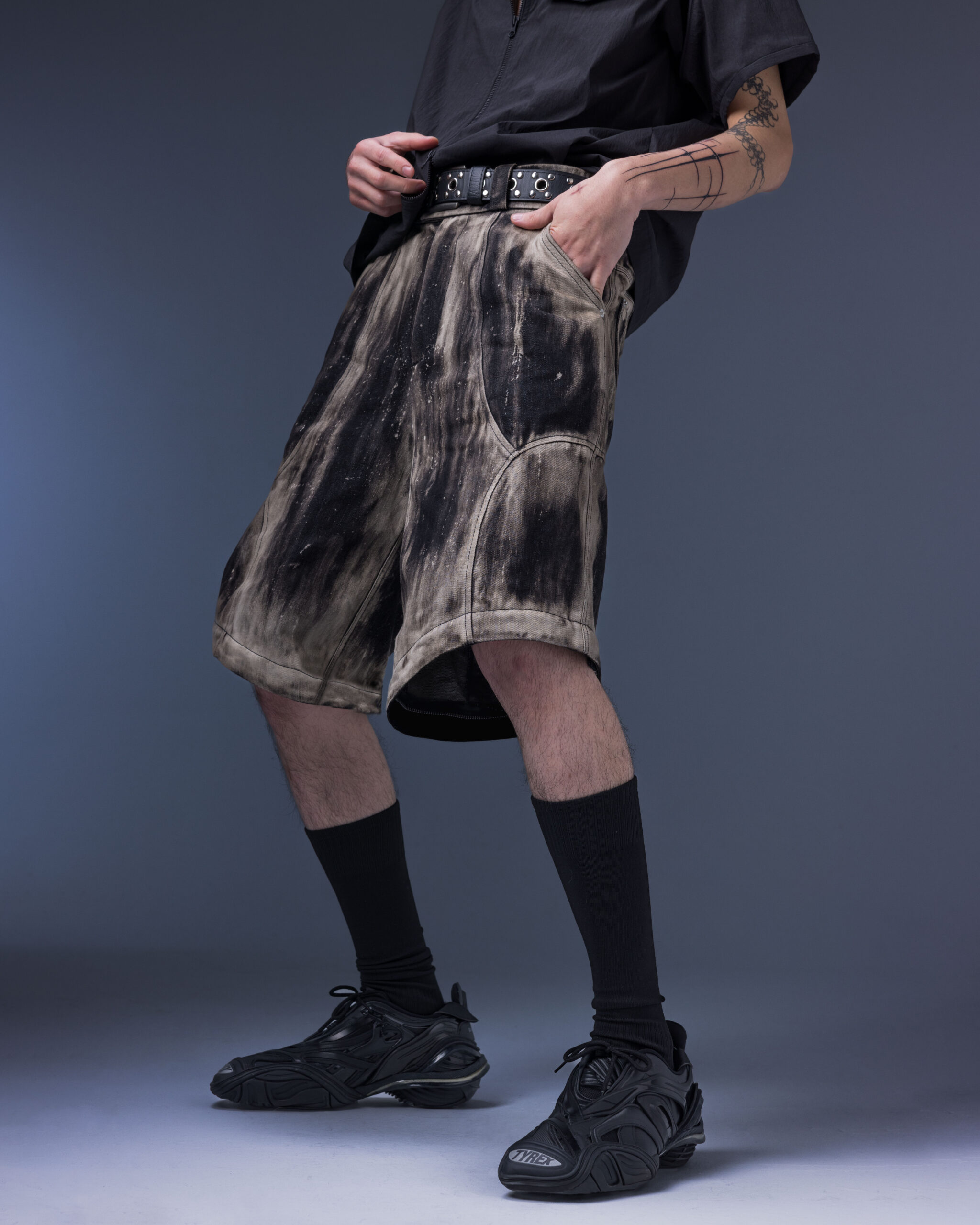 Biomimetic – Appendicular Structure Straight Pants(hand made)