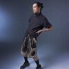 Modular – Elytra Dual-Zip Short Top(black)