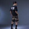 202504050312 Scarab Graphic T-Shirt(black)