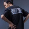202504050332 Scarab Graphic T-Shirt(black)