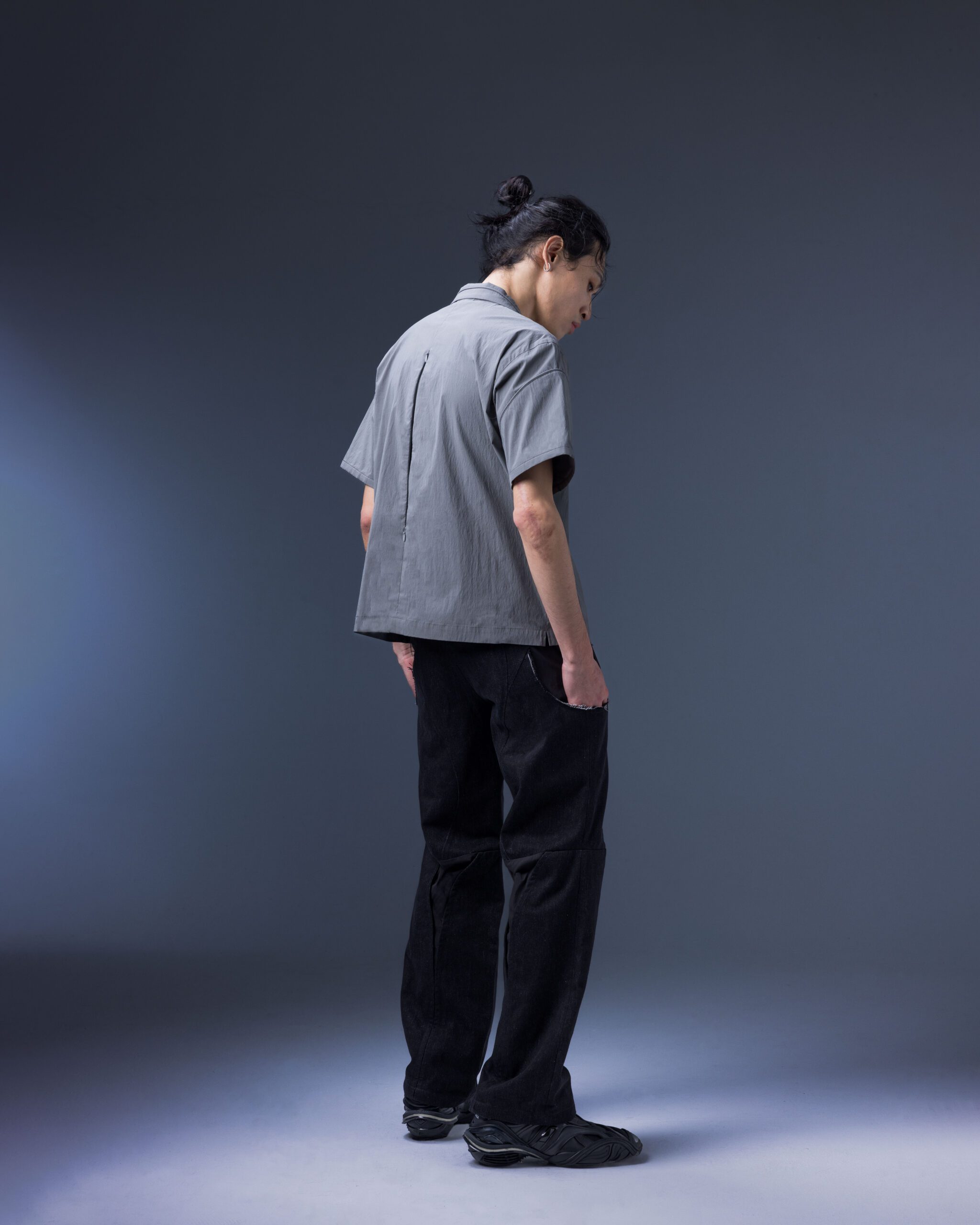 Modular – Elytra Dual-Zip Short Top(gray)