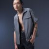 Modular – Elytra Dual-Zip Short Top(gray)