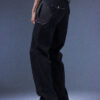 202504050748 Biomimetic – Appendicular Structure Straight Pants(black)