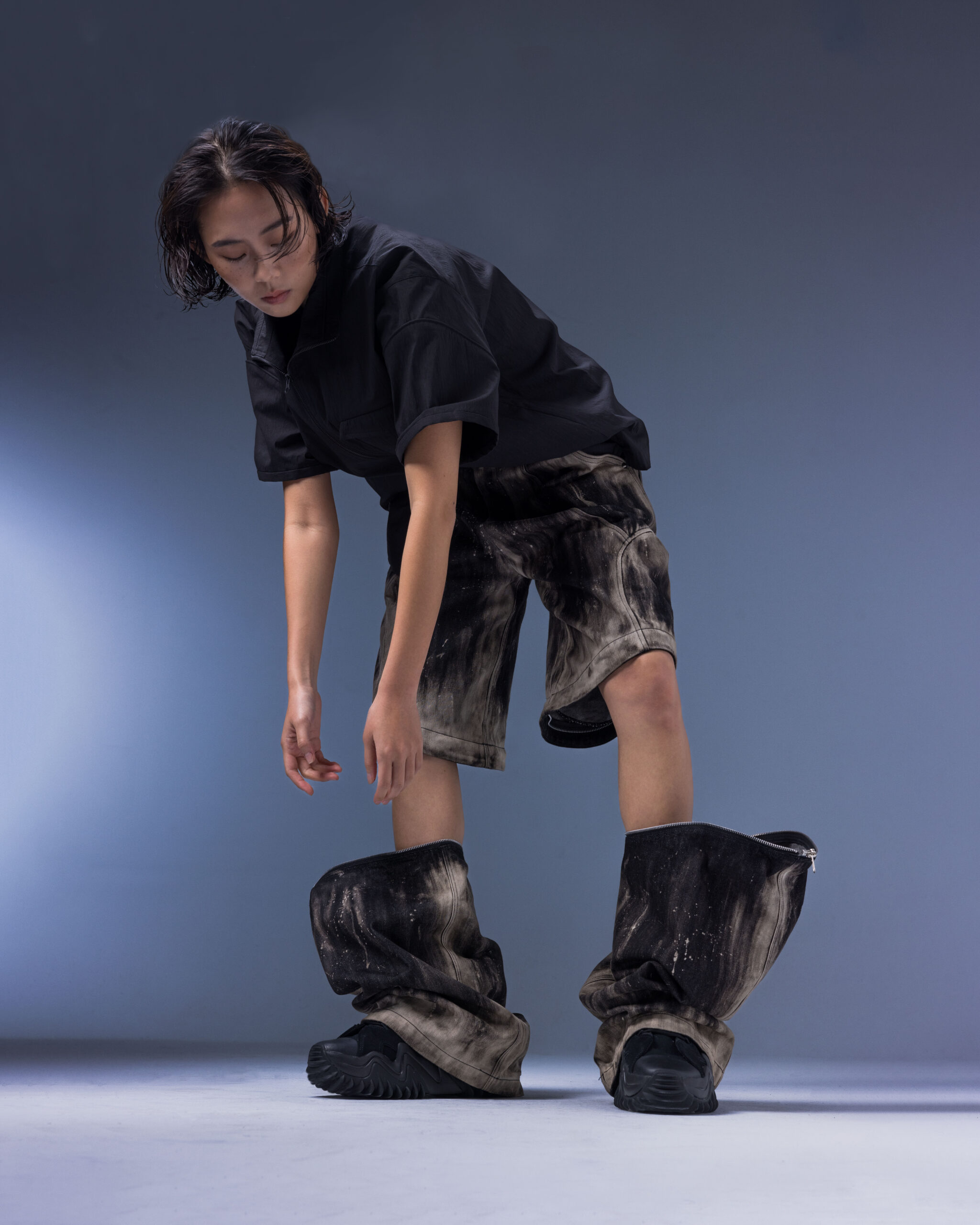 Biomimetic – Appendicular Structure Straight Pants(hand made)