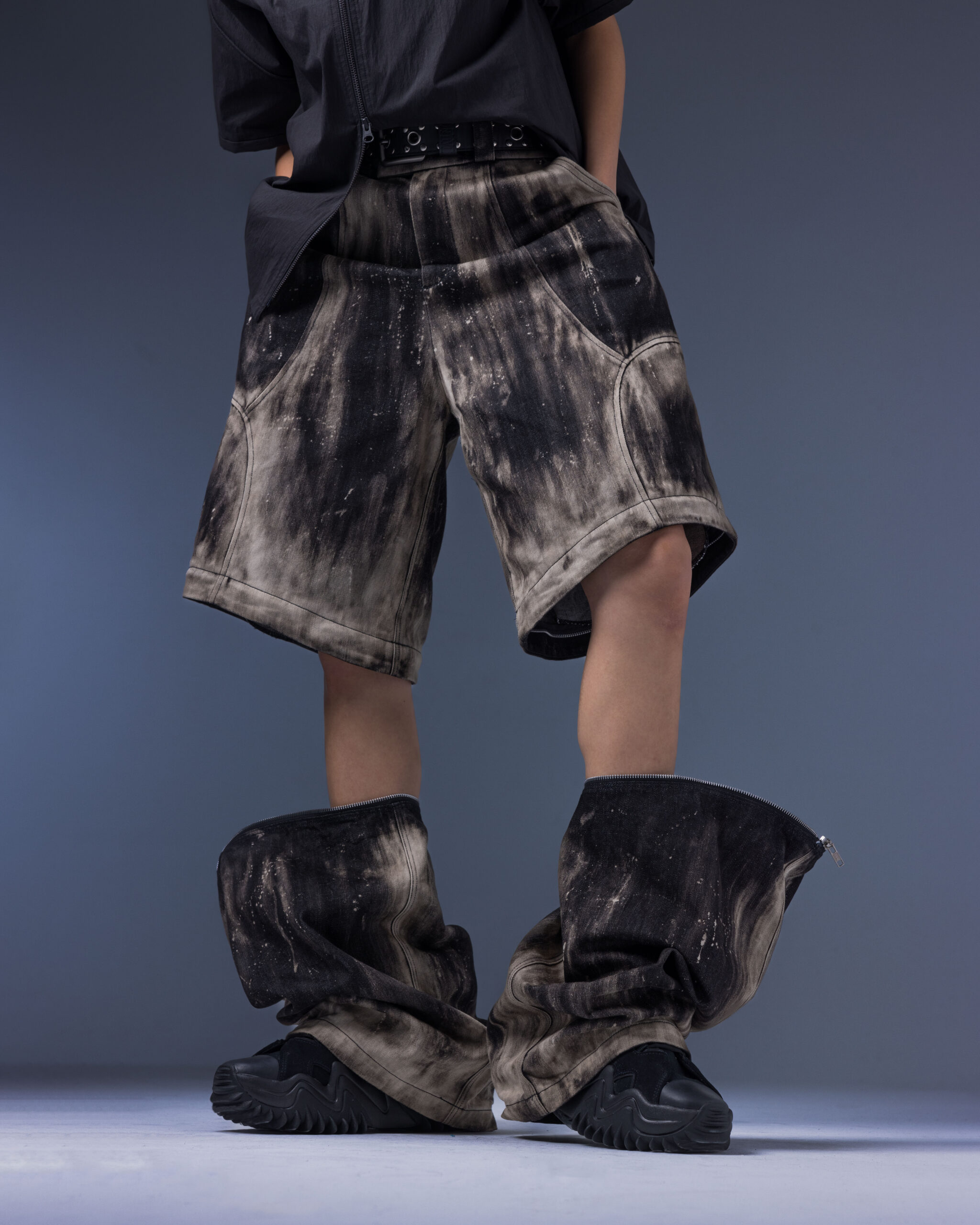 Biomimetic – Appendicular Structure Straight Pants(hand made)