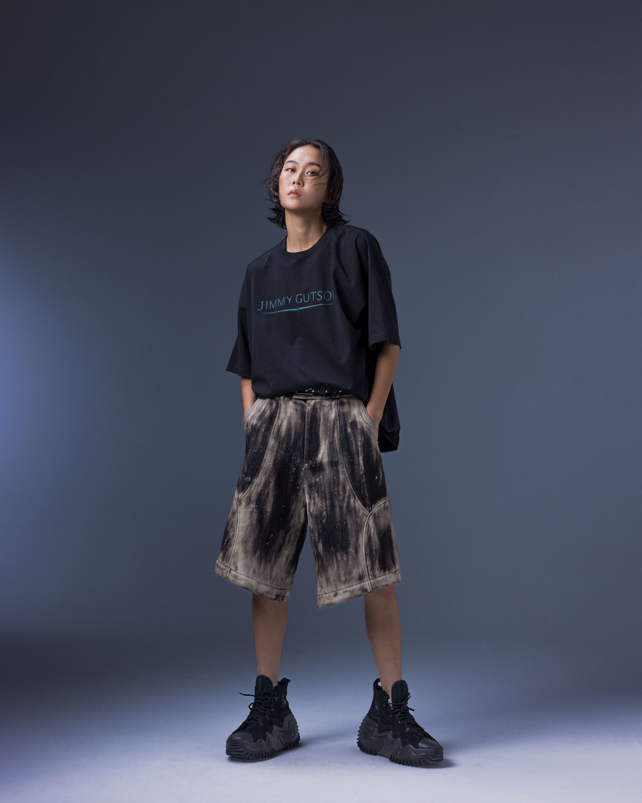 202504051441 Scarab Graphic T-Shirt(black)