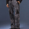 Biomimetic – Appendicular Structure Straight Pants(purple)