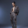 Biomimetic – Appendicular Structure Straight Pants(purple)