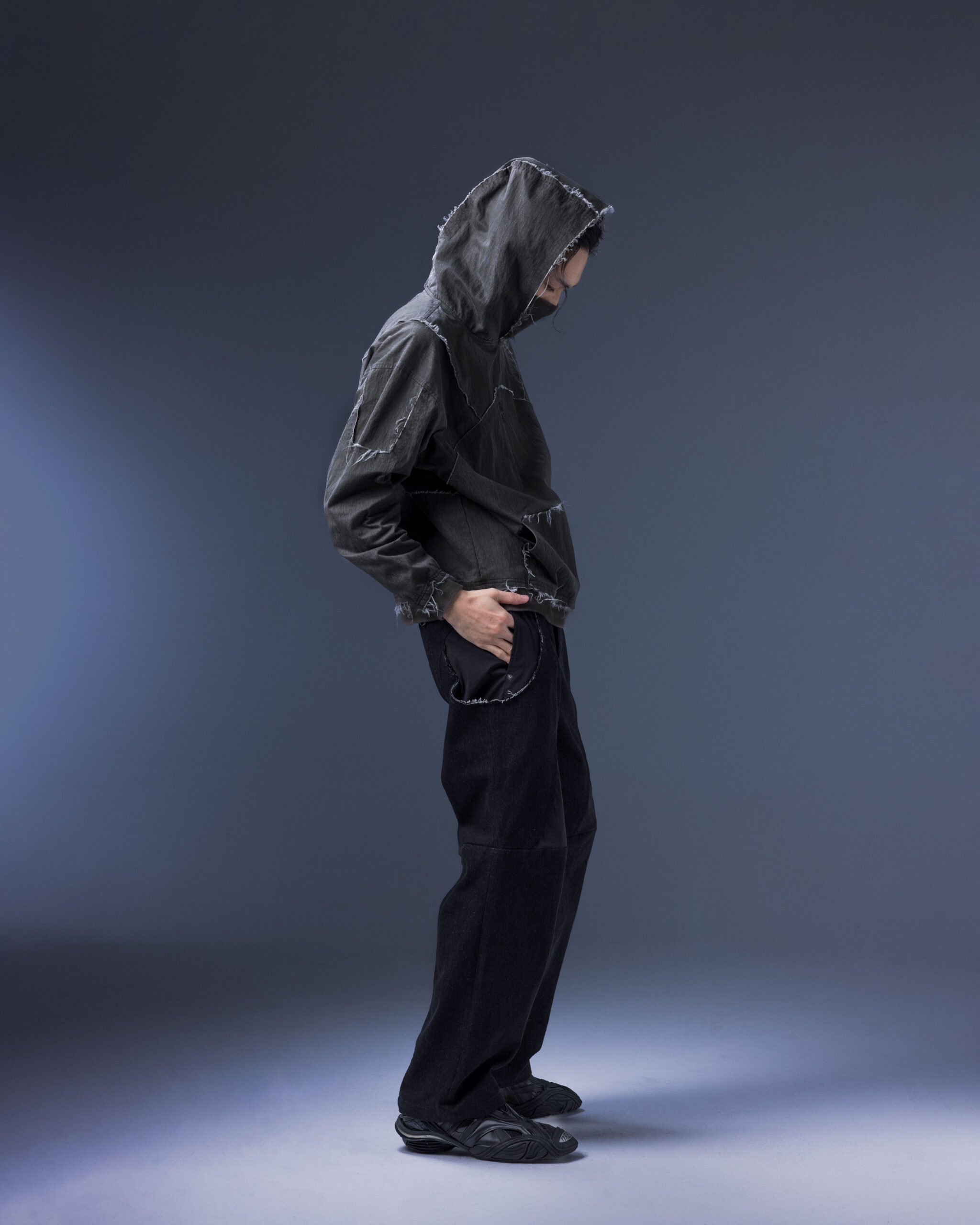 202504050827 Modular – Clypeus Hooded Top(iron gray)