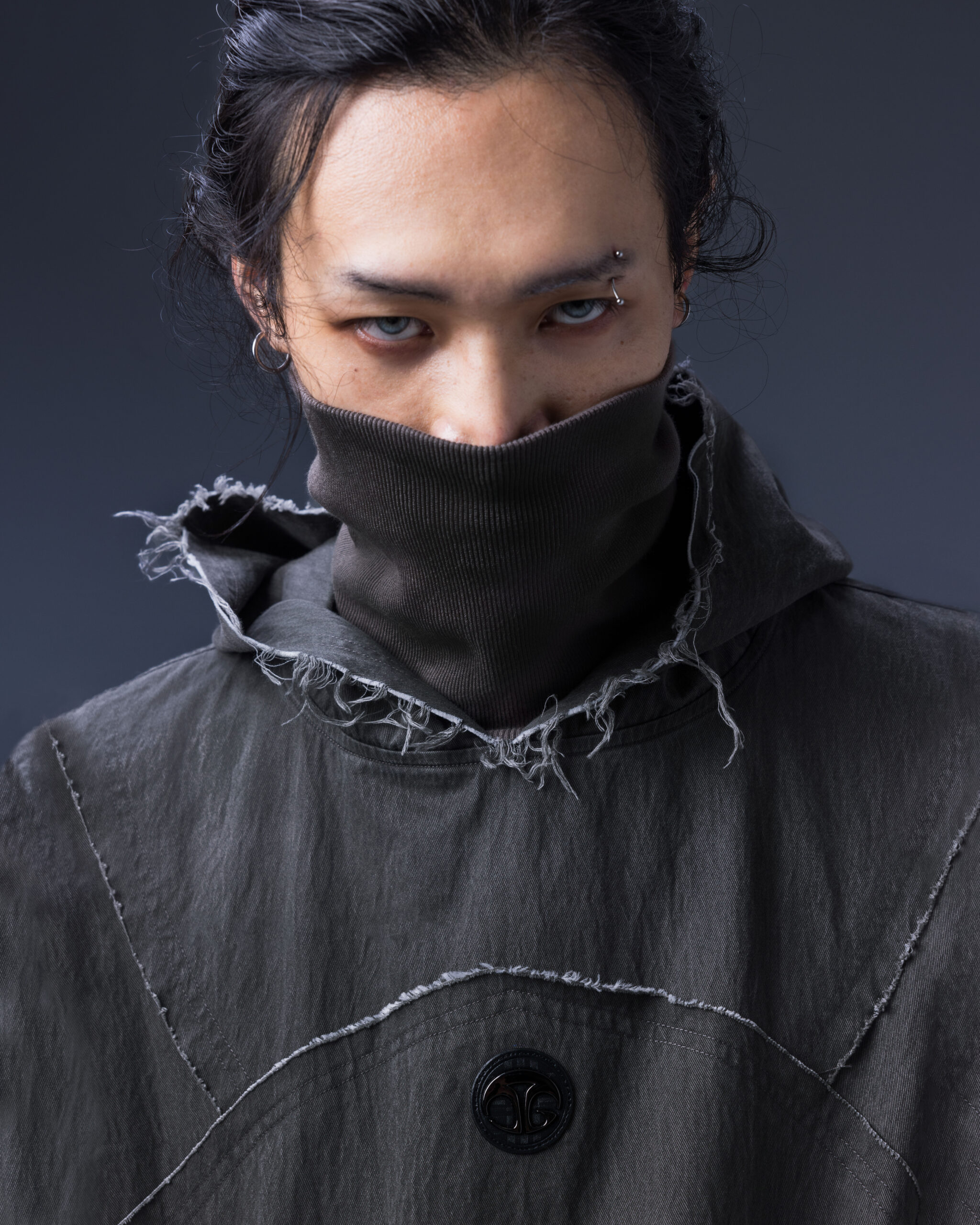 202504050894 Modular – Clypeus Hooded Top(iron gray)