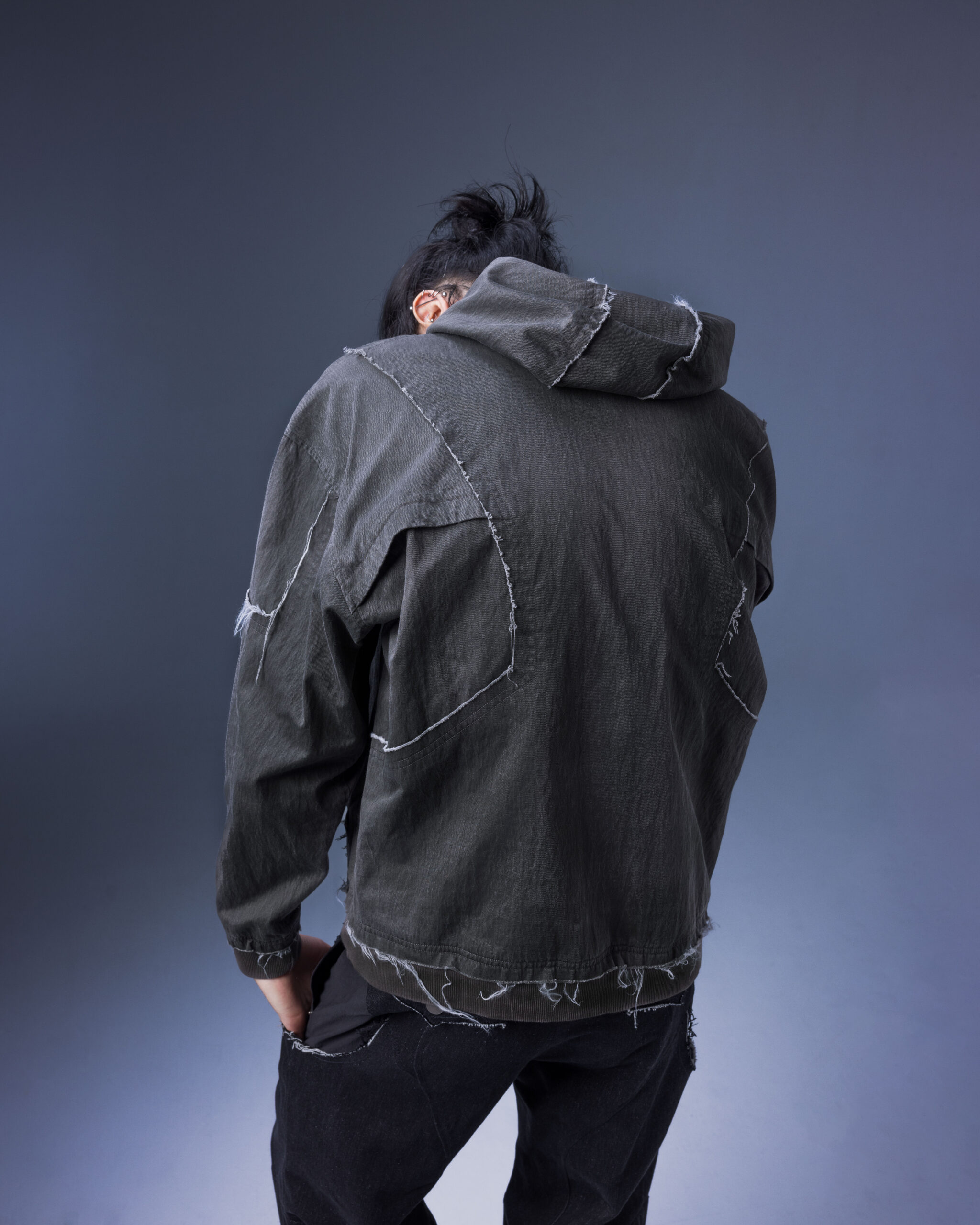 202504050915 Modular – Clypeus Hooded Top(iron gray)