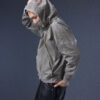 202504051078 Modular – Clypeus Hooded Top(Grayish Khaki)