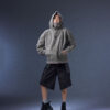 202504051877 Modular – Clypeus Hooded Top(Grayish Khaki)