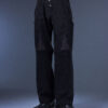 9 Biomimetic – Appendicular Structure Straight Pants(black)