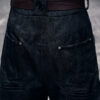 DSC00256 LOW KEY RUN NO.01 / Evolution – Membranous Wing Paneled Wide Denim(black)